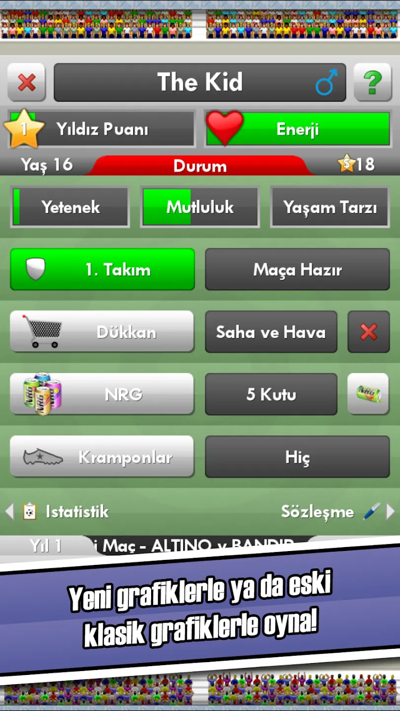 New Star™ Futbol Screenshot